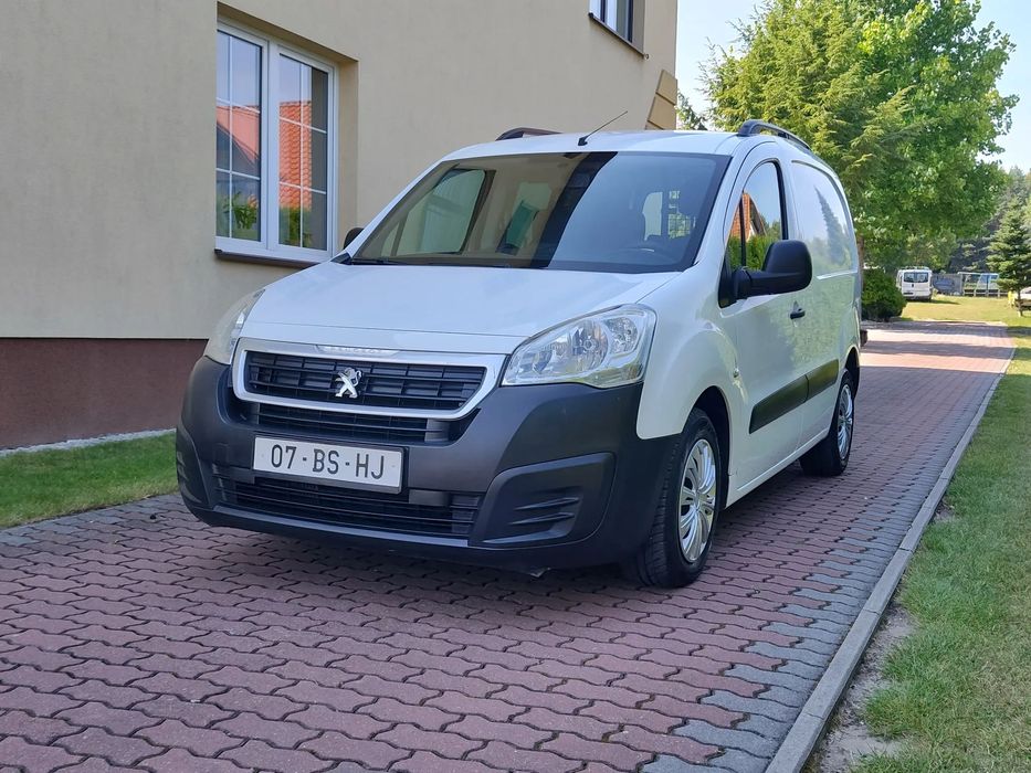 Peugeot Partner  Peugeot Partner*1.6 HDI*3 osobowy blaszak*Klima*Duże wyśw.*SUPER STAN!