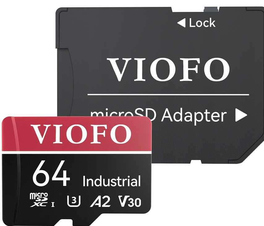 Karta Pamięci 64GB microSDXC U3 Class10 V30 do Wideorejestratorów