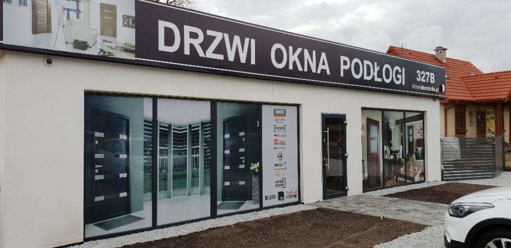 OD RĘKI Drzwi DOORSY PICO drewniane zewnętrzne wejściowe 100 mm