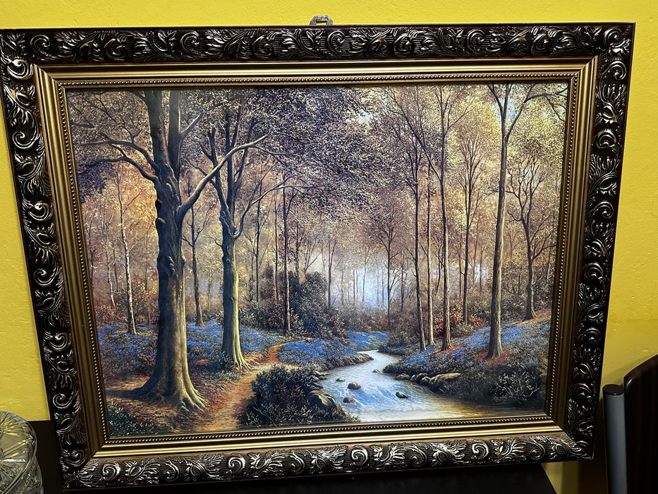 Obrazek w stylowej ramie ładny