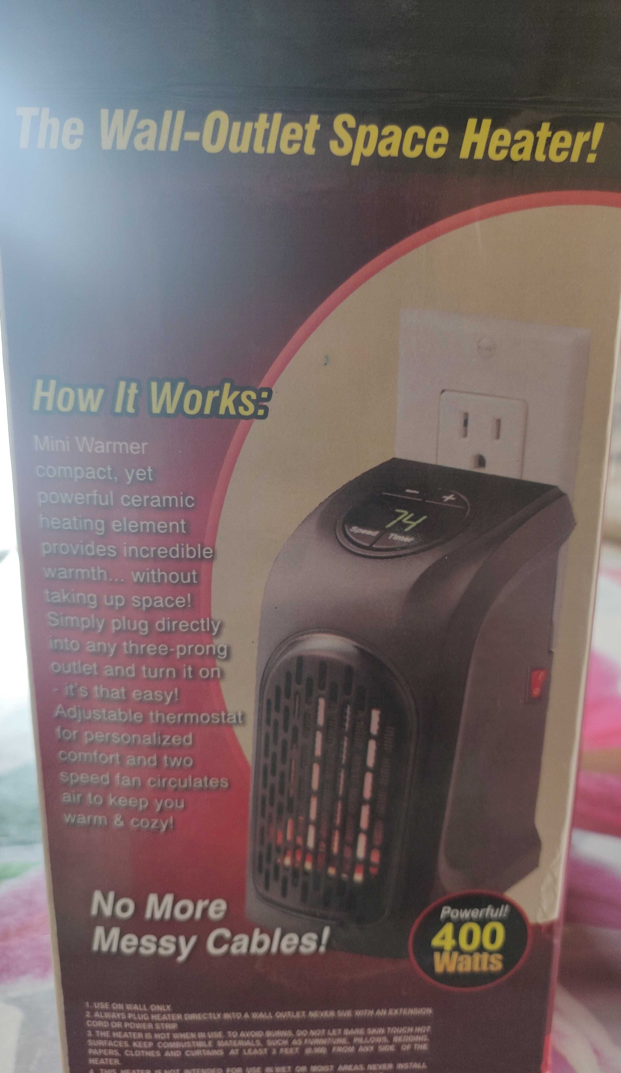 Mini grzejnik elektryczny