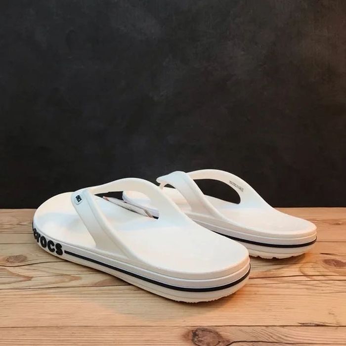 Crocs bayaband flip – білі, розмір 38 – легкі, стильні, на кожен день