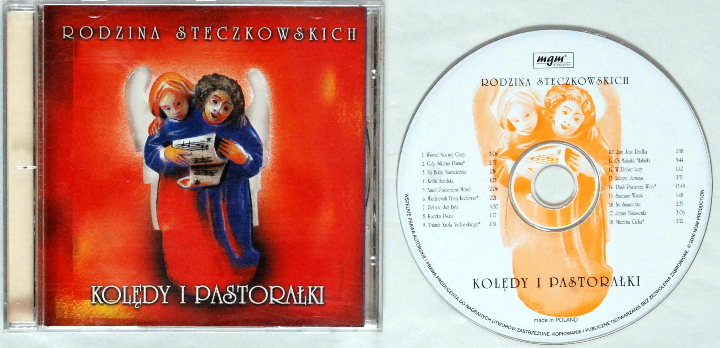 (CD) Rodzina Steczkowskich - Kolędy i Pastorałki