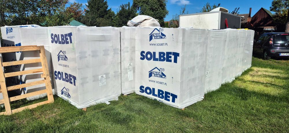 Solbet Optimal klasa 500 bloczki gazobeton szer.24cm