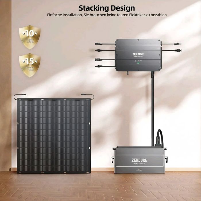 Balkonowy magazyn energii 3kWh plus Hub1200