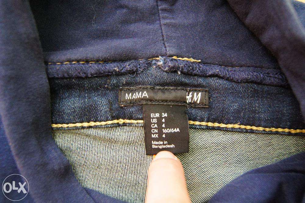 spodnie ciążowe H&M Mama r. 36
