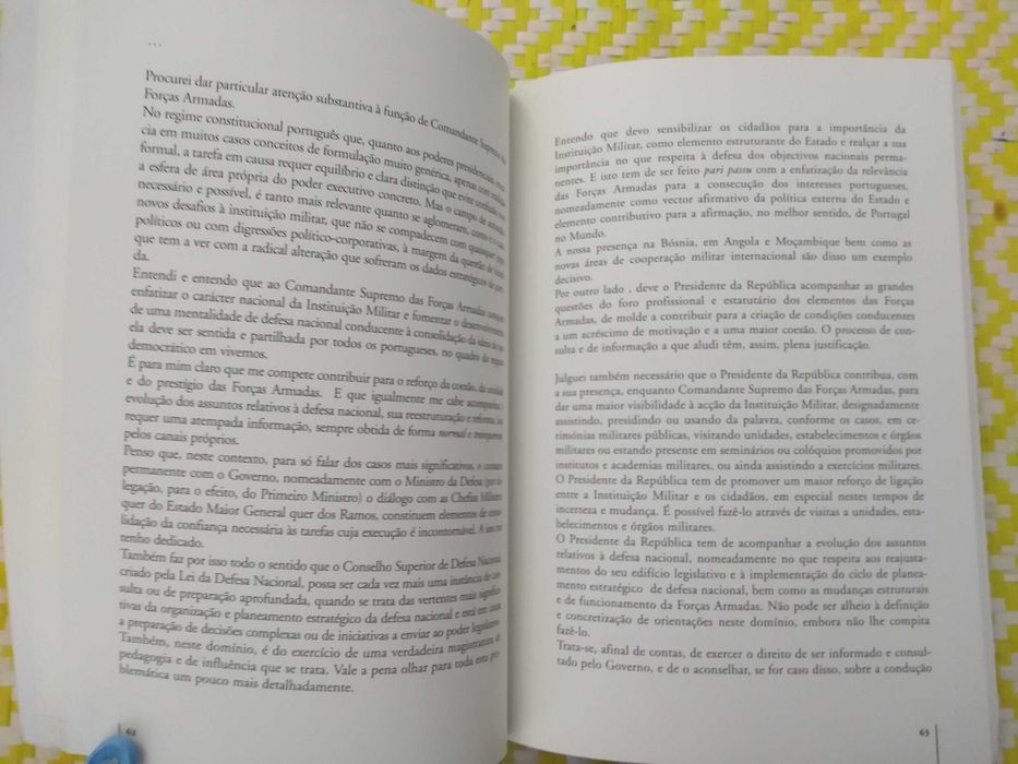 A DEFESA NACIONAL E AS FORÇAS ARMADAS
 Interv Presidente Jorge Sampaio