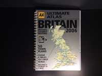 Atlas drogowy Wielkiej Brytani UK i Irlandii