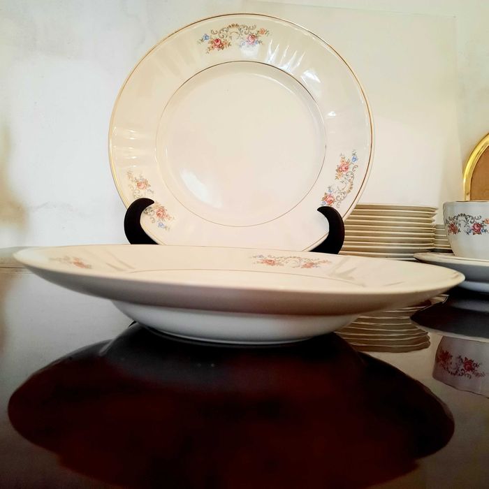 Jogo de jantar vintage da fábrica Sacavem Gilman