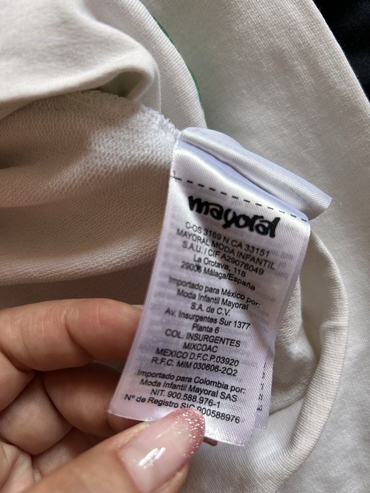 Zestaw dla dziewczynki bluza z torebką mayoral jessica simpson r. 116