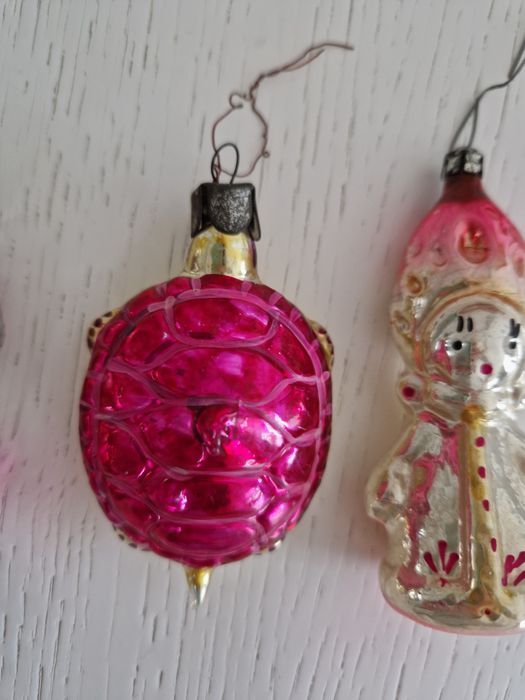 Елочные игрушки времен СССР