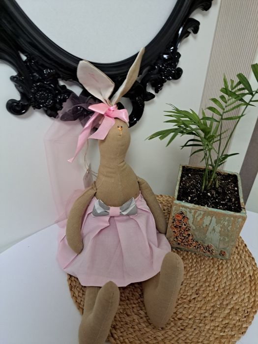 Królik Tilda, króliczek, zając_ zajączek, Kasia,  Katarzyna