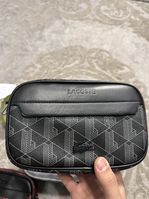 Сумка через плече lacoste лакоста сумка месенджер поясная сумка