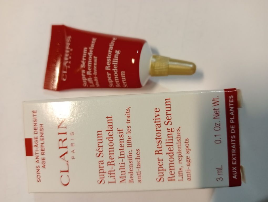CLARINS - Total Eye Lift - krem pod oczy 7 ml + serum do twarzy 3 ml