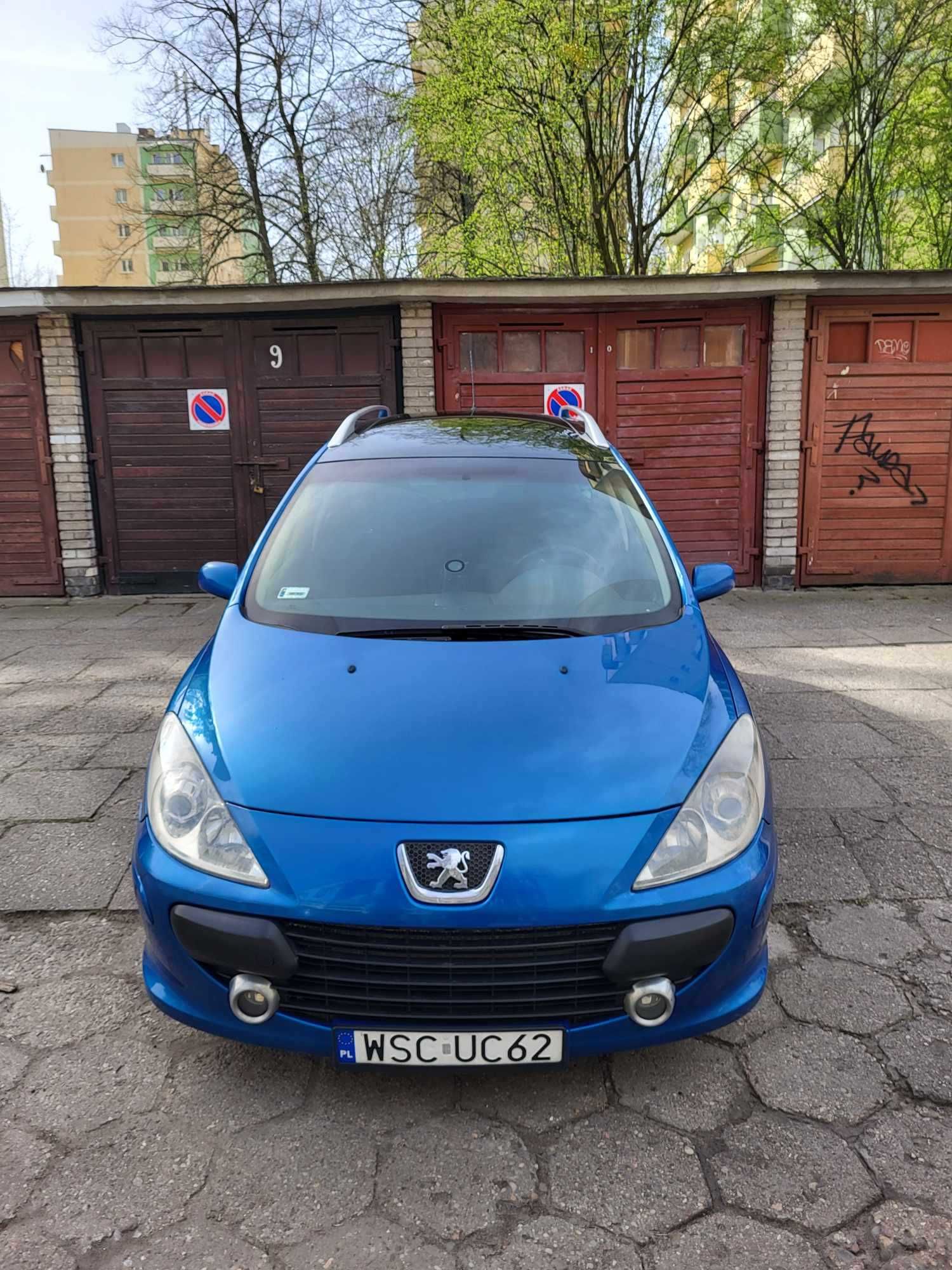 Peugeot 307 sw /2005 r./ diesel 1.6 hdi długi opłaty