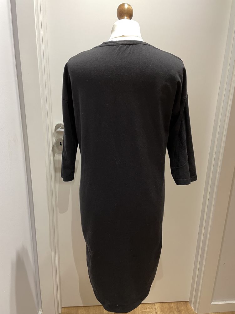 Czarna damska sukienka/tunika Carry, rozmiar M/L