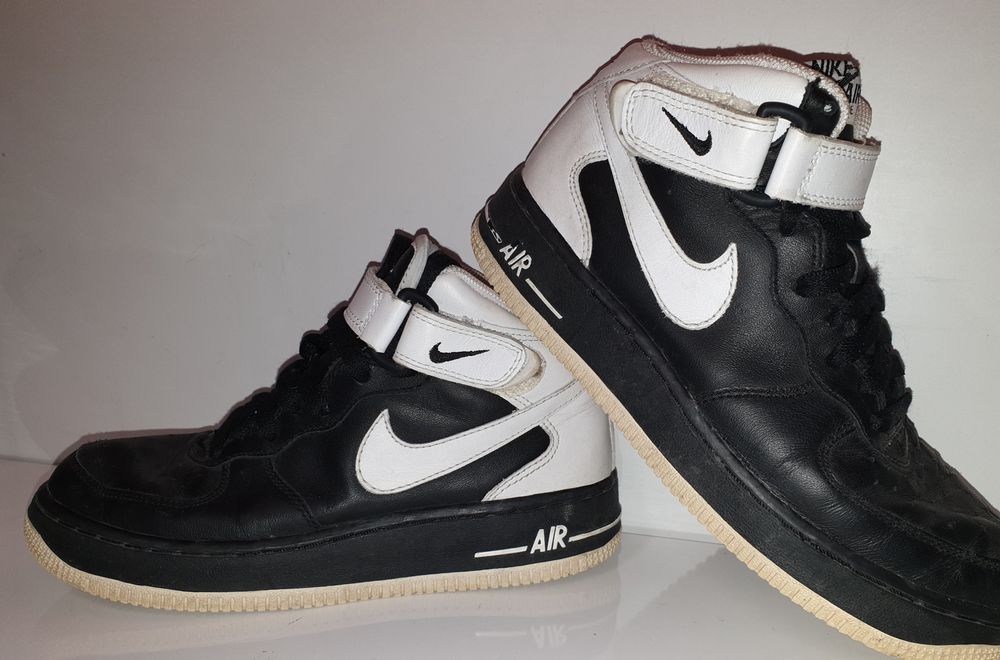 Nike Air Force I czarne buty sportowe w rozmiarze 36