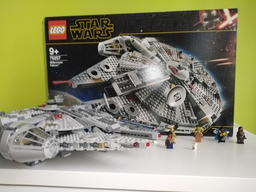 Lego Star Wars sokół milenium 75257