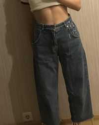 джинси кюлоти широкі
