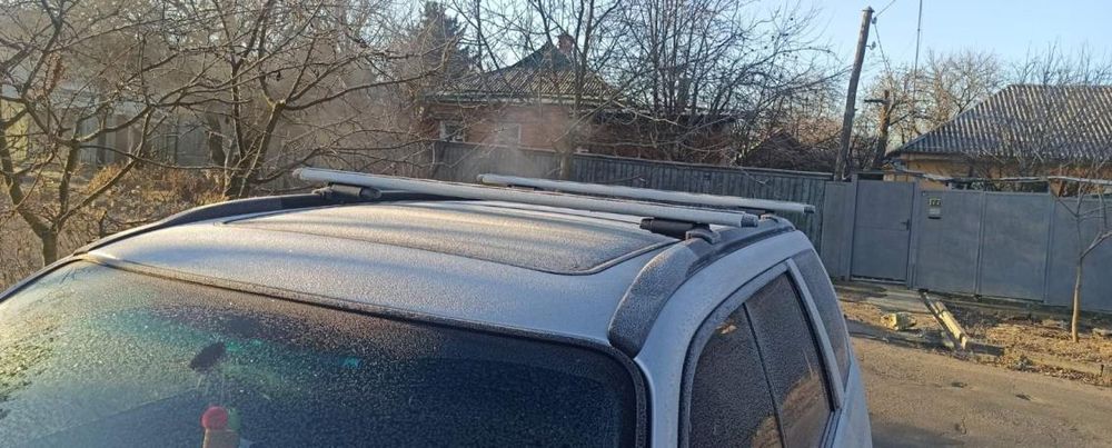 Алюминевые перемычки TW9-G9 на Subaru Forester 2 (кузов SG)