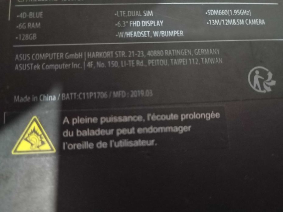 Asus max pro a funcionar