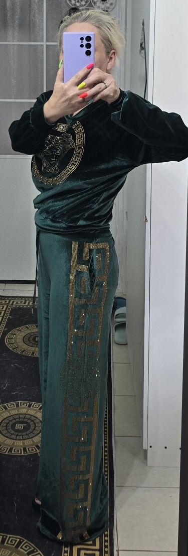 Dres meduza versace welur nowy S