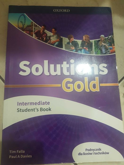 Podręcznik do języka angielskiego Solutions Gold