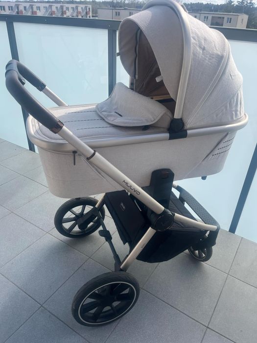 Wózek Muuvo Quick Wózek 2w1 Boho Gondola Spacerówka jak nowy