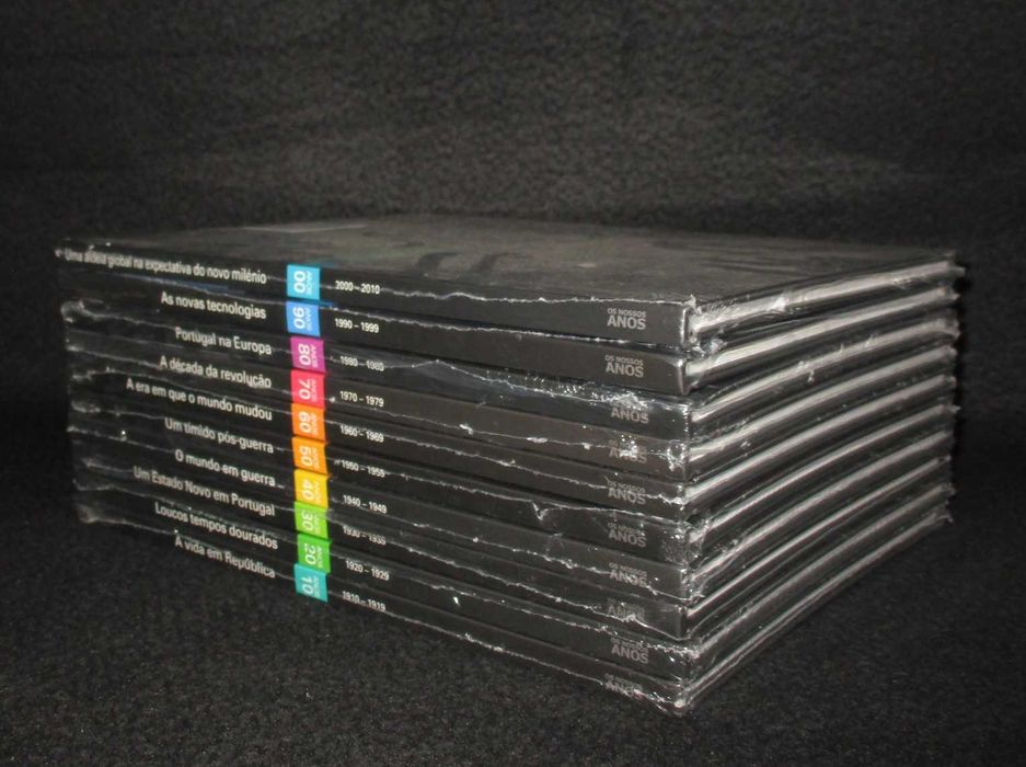 Livros Os Nossos Anos 10 Volumes Completo Selados