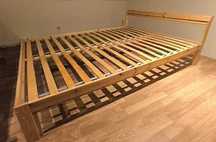 Vendo estrado e estrutura cama NEIDEN como novo. (140cmx200cm)