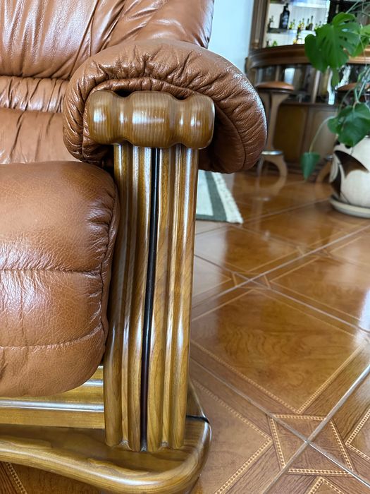 Conjunto de 3 sofás clássicos