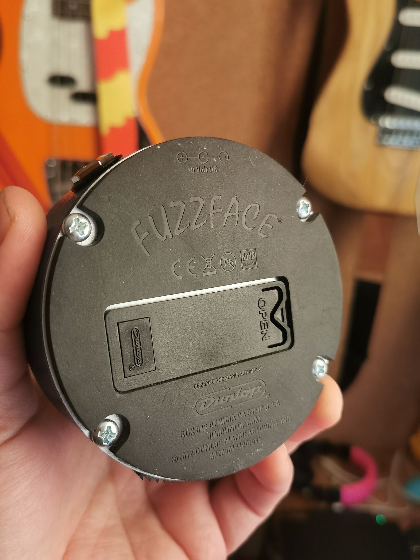 Fuzz Face Mini FFM1 silicon Jim Dunlop