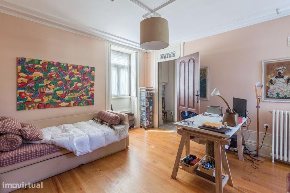 75474 - Quarto com cama de solteiro, em casa de...