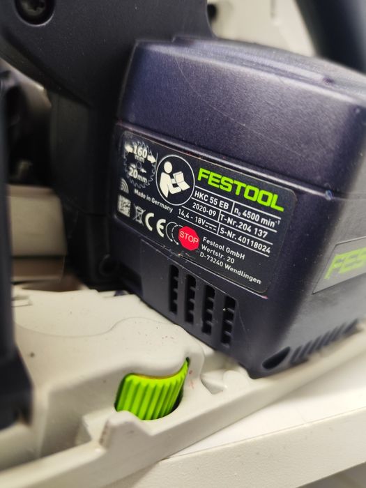 Festool HKC 55 EB паркетка акумуляторна Фестул оригінал