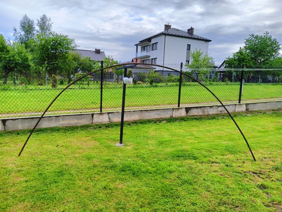 Komplet 9 sztuk - Rurki tunelowe szklarnia, rurka tunelowa pałąk 25mm