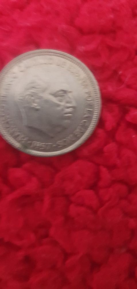 2 Moedas des pesetas de 1957