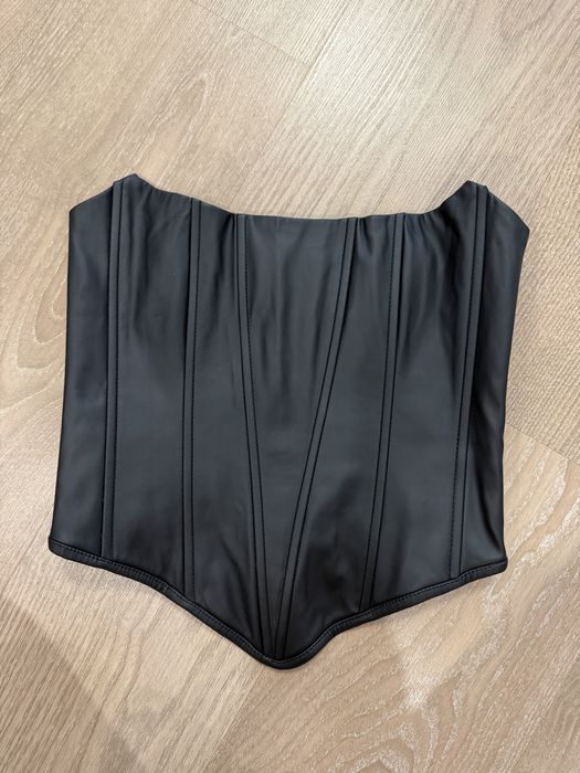 Корсет кожа женский на замочке