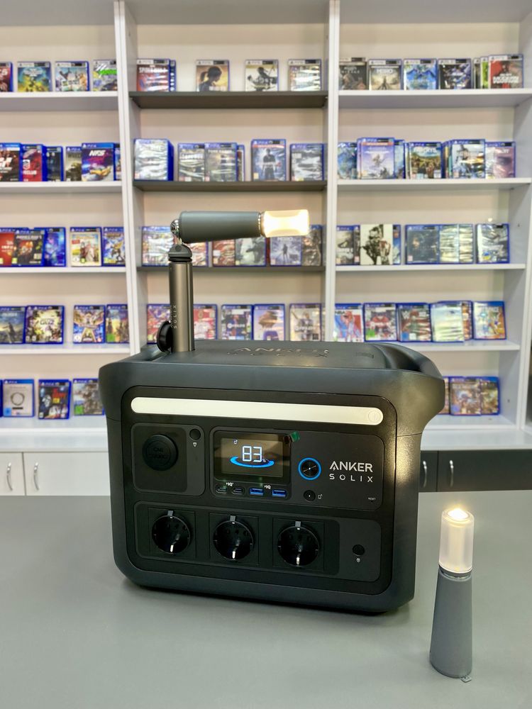 Зарядна станція Anker Solix C800 Plus 768Wh 1200W