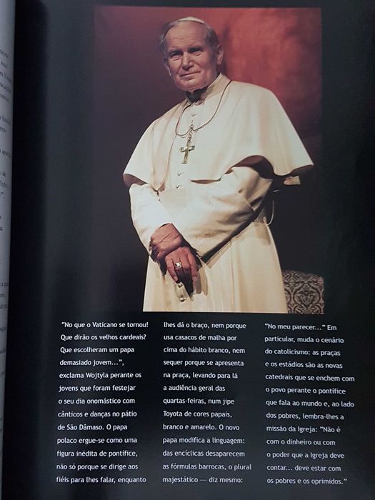 Edição Especial Revista National Geographic sobre o Papa João Paulo II