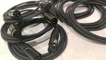 Przewód estradowy kabel mikrofonowy XLR-XLR 2x0,23mm OFC 1,5m
