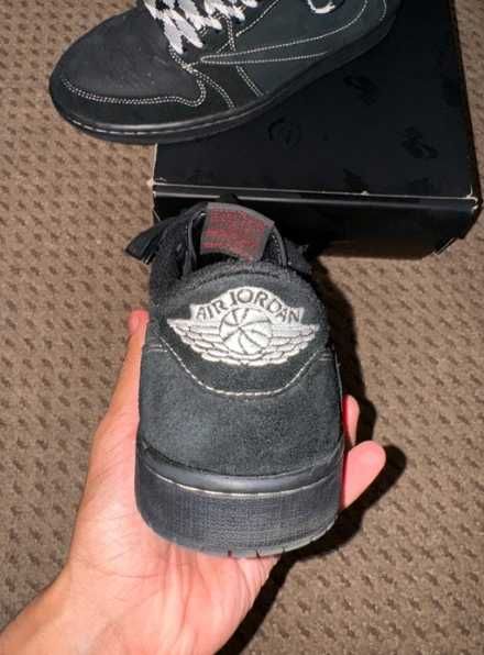 Jordan 1 Retro Low OG SP Travis Scott Black Phantom
