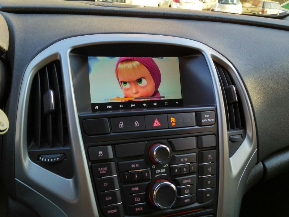 Opel Astra J Rádio Android GPS DVD Bluetooth USB