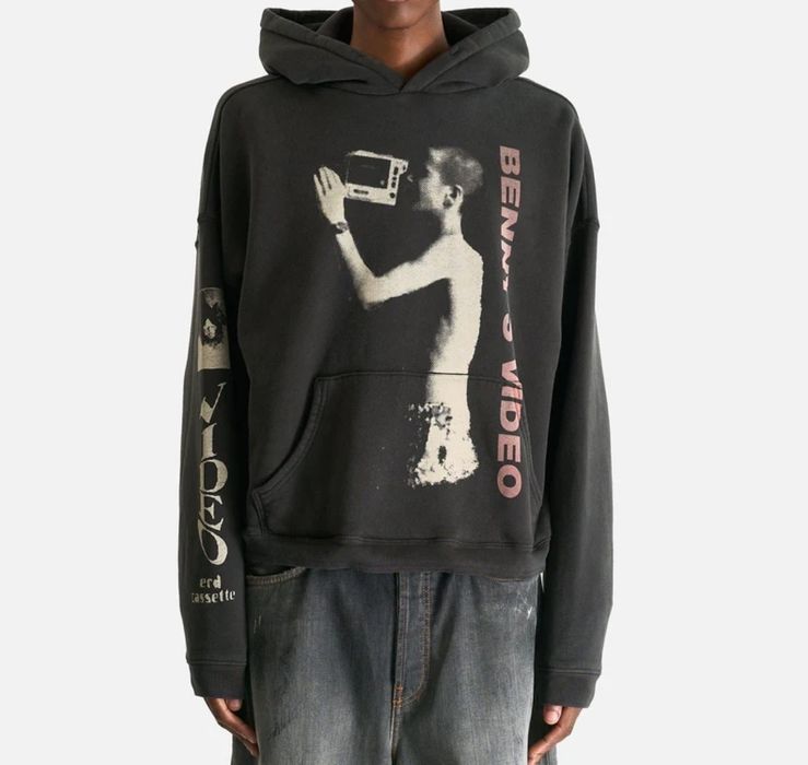 Erd hoodie худі чорного кольору swag sk8 y2k drill drip opium