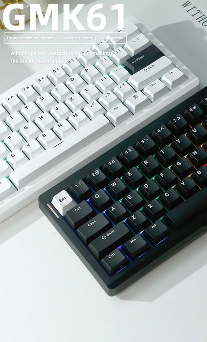 ZUOYA GMK61 RGB Безпровідна механічна клавіатура (Нова)