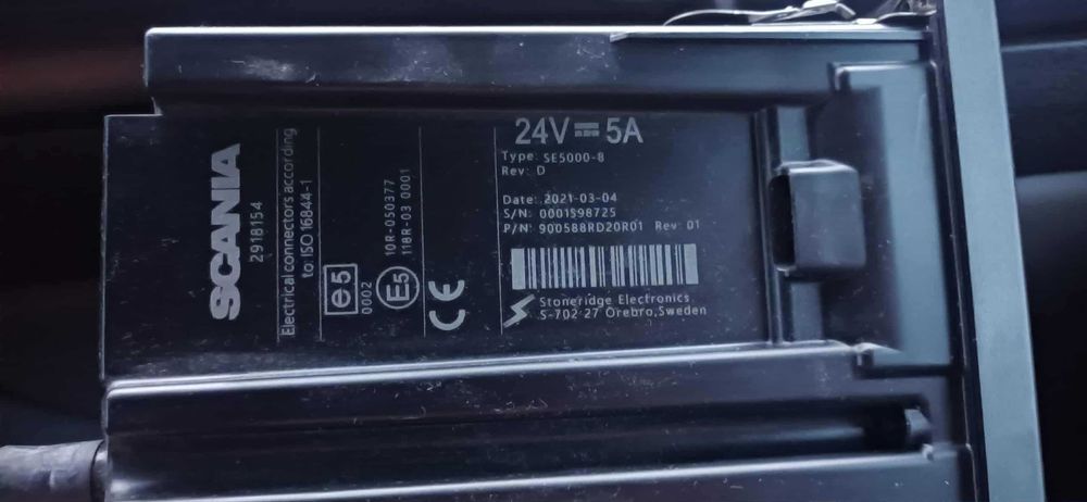 Tachograf Scania 21r