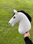 Hobby Horse A4 beżowy z czarną grzywą
