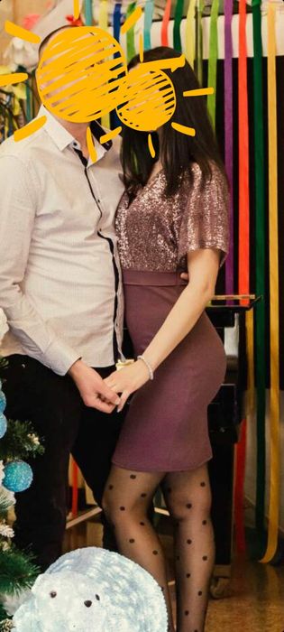 Платье нарядное  пайетка