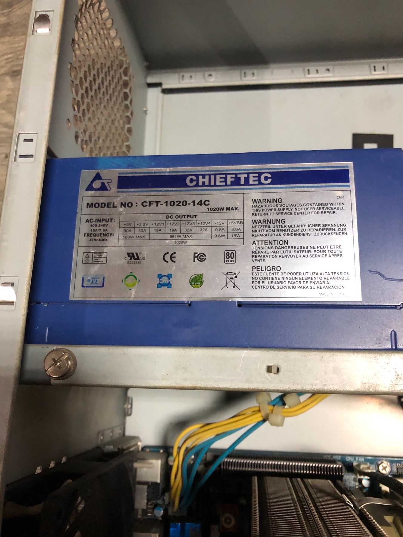 i7 intel core 950,3233 MHz,SSD 128, HDD 2Tb\12 gb\Gforce 570