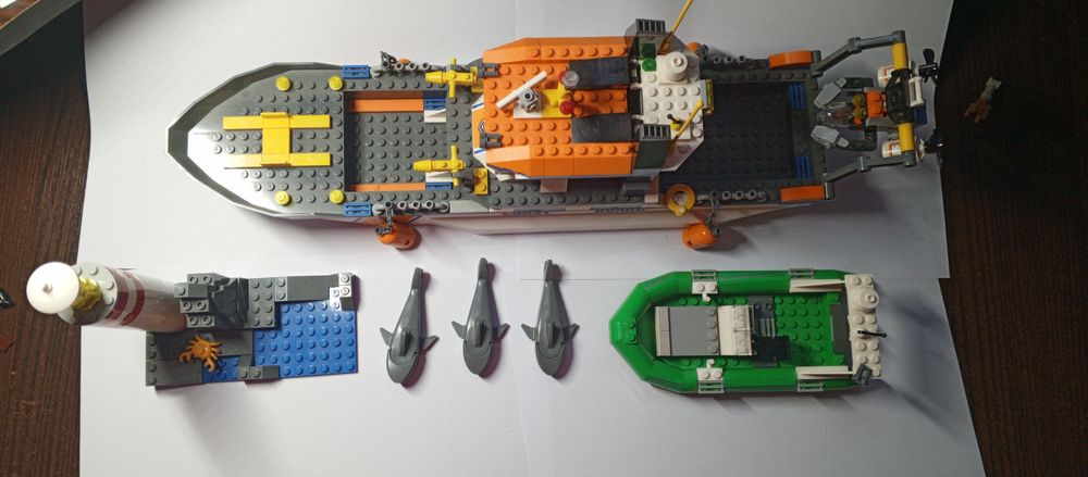 Продам lego city берегова охорона великі конструктор оригінал