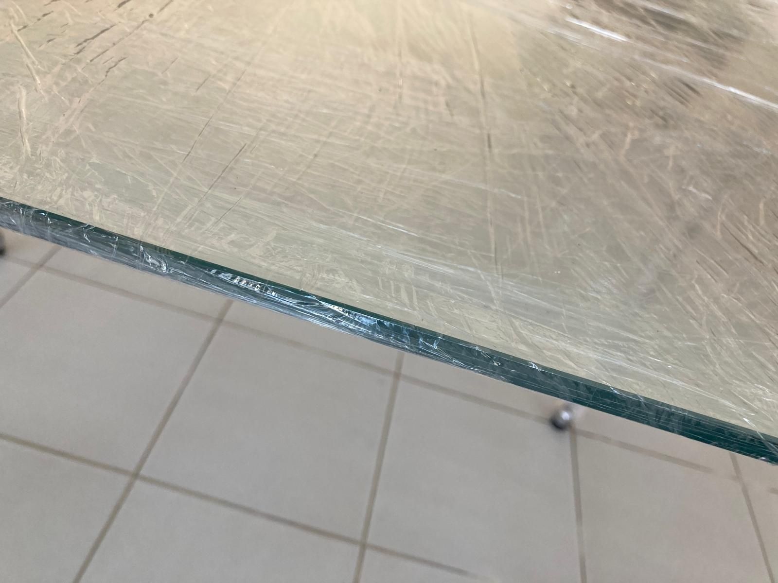 Mesa de cozinha vidro com 4 cadeiras